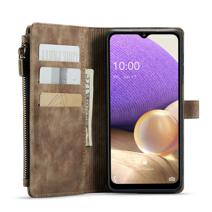 For Samsung Galaxy A32 5G CaseMe-C30 Multifunctional Horizontal Flip PU + TPU Phone Case(Brown) - Galaxy Phone Cases by CaseMe | Online Shopping UK | buy2fix