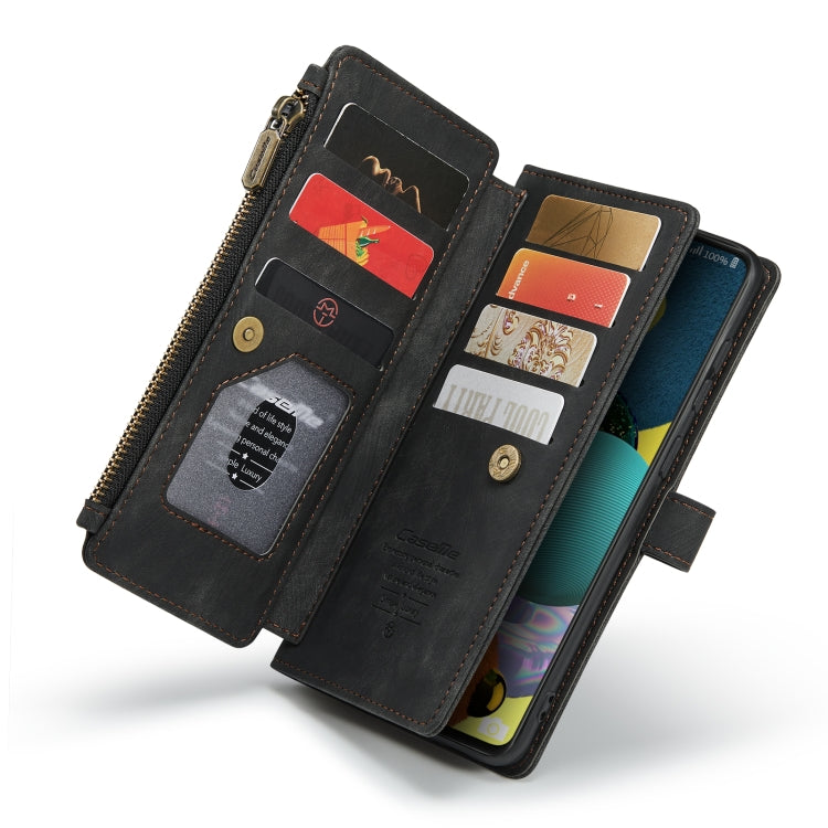 For Samsung Galaxy A51 4G CaseMe-C30 Multifunctional Horizontal Flip PU + TPU Phone Case(Black) - Galaxy Phone Cases by CaseMe | Online Shopping UK | buy2fix