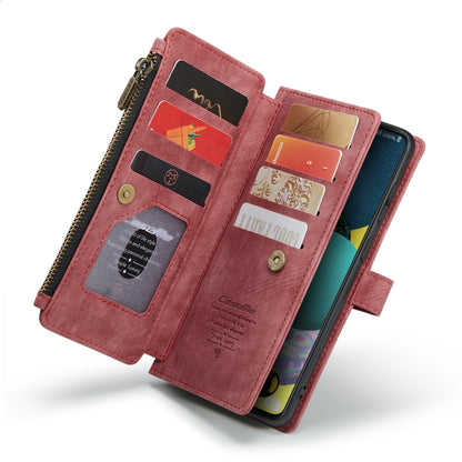 For Samsung Galaxy A51 4G CaseMe-C30 Multifunctional Horizontal Flip PU + TPU Phone Case(Red) - Galaxy Phone Cases by CaseMe | Online Shopping UK | buy2fix