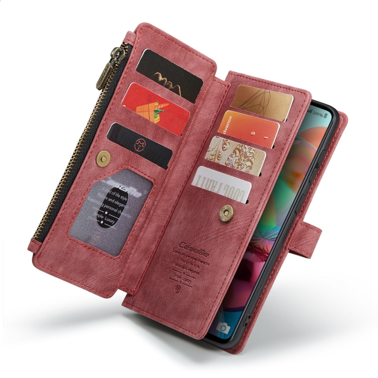 For Samsung Galaxy A71 4G CaseMe-C30 Multifunctional Horizontal Flip PU + TPU Phone Case(Red) - Galaxy Phone Cases by CaseMe | Online Shopping UK | buy2fix