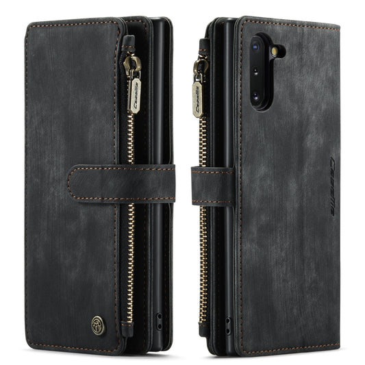For Samsung Galaxy Note10 CaseMe-C30 Multifunctional Horizontal Flip PU + TPU Phone Case(Black) - Galaxy Phone Cases by CaseMe | Online Shopping UK | buy2fix