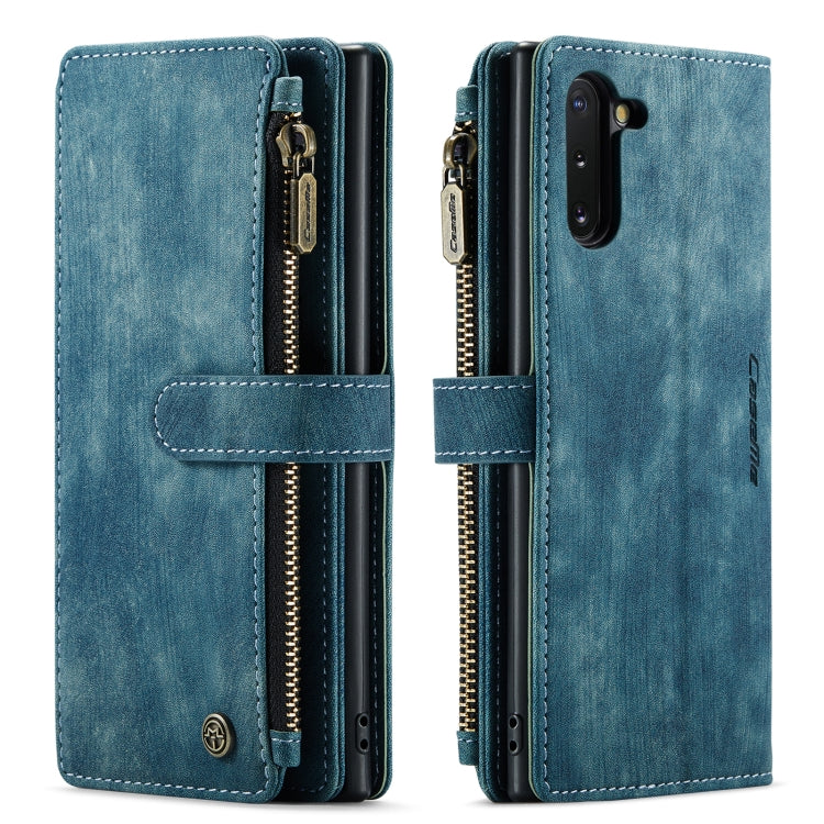 For Samsung Galaxy Note10 CaseMe-C30 Multifunctional Horizontal Flip PU + TPU Phone Case(Blue) - Galaxy Phone Cases by CaseMe | Online Shopping UK | buy2fix