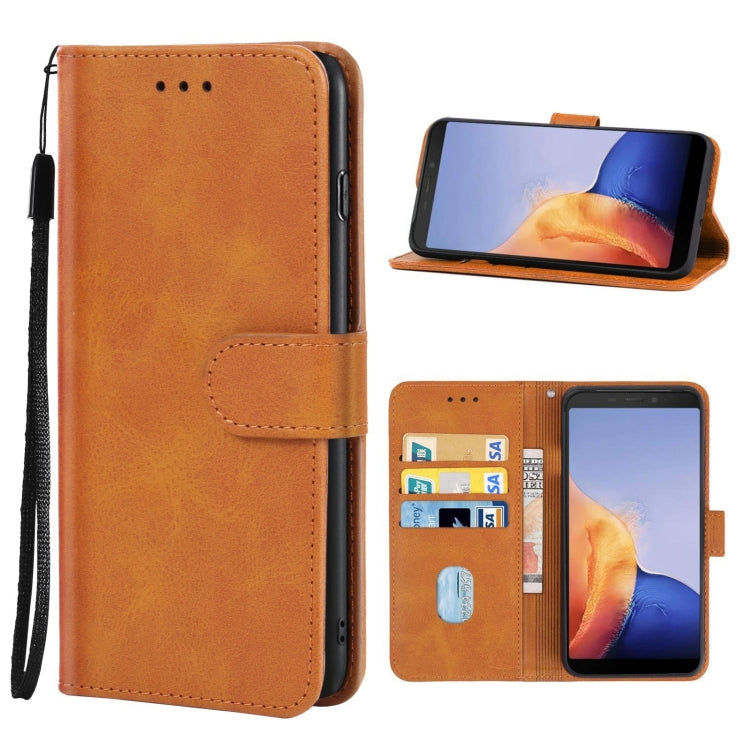 Leather Phone Case For Ulefone Armor X9 / X9 Pro(Brown) by buy2fix
