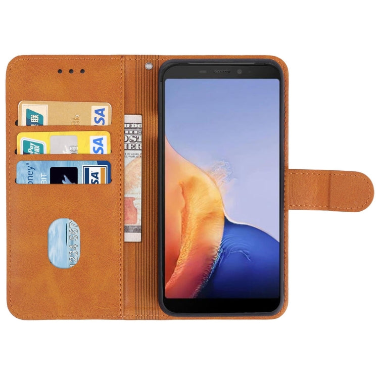 Leather Phone Case For Ulefone Armor X9 / X9 Pro(Brown) by buy2fix