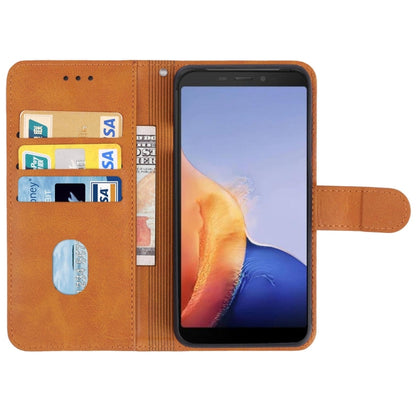 Leather Phone Case For Ulefone Armor X9 / X9 Pro(Brown) by buy2fix