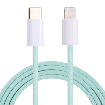 20W PD USB-C / Type-C to 8 Pin Data Cable, Cable Length: 1m(Green) by buy2fix