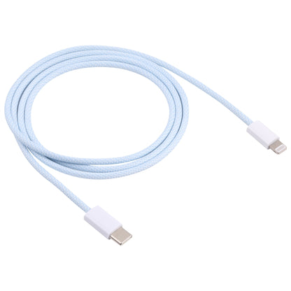 20W PD USB-C / Type-C to 8 Pin Data Cable, Cable Length: 1m(Blue) by buy2fix