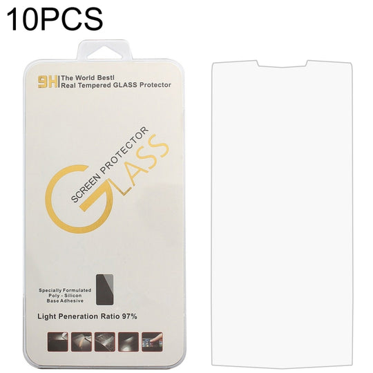 10 PCS 0.26mm 9H 2.5D Tempered Glass Film For Doogee N100