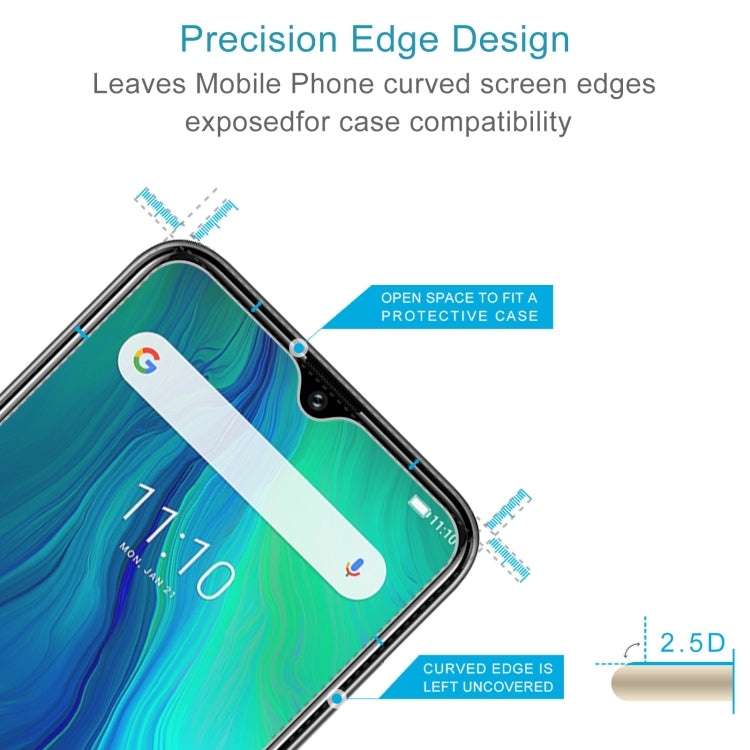 50 PCS 0.26mm 9H 2.5D Tempered Glass Film For Ulefone Power 6 by buy2fix