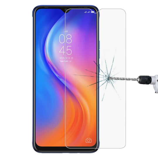 0.26mm 9H 2.5D Tempered Glass Film For Tecno Spark 6 Air