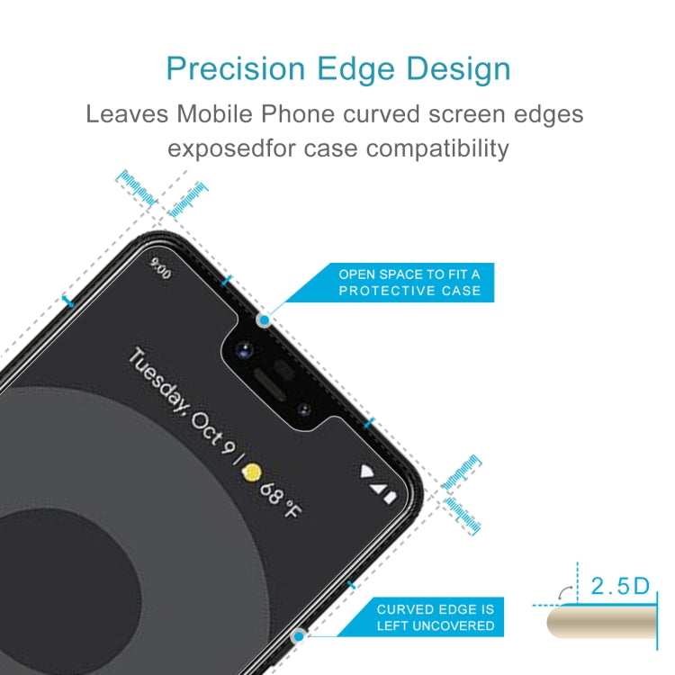 10 PCS 0.26mm 9H 2.5D Tempered Glass Film For Google Pixel 3 Lite XL - Google Tempered Glass by buy2fix | Online Shopping UK | buy2fix