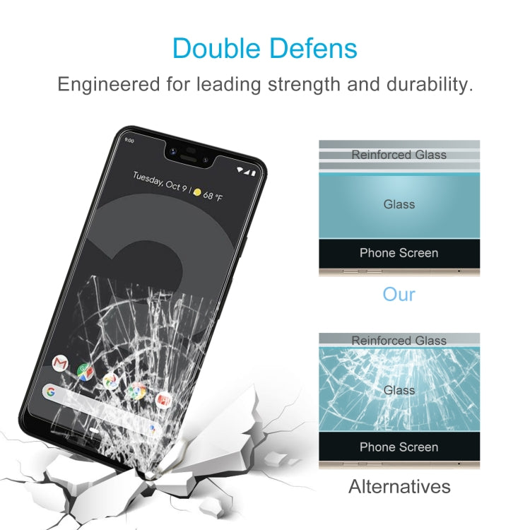 10 PCS 0.26mm 9H 2.5D Tempered Glass Film For Google Pixel 3 Lite XL - Google Tempered Glass by buy2fix | Online Shopping UK | buy2fix