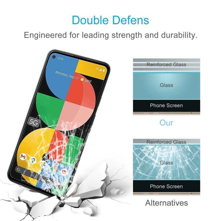 10 PCS 0.26mm 9H 2.5D Tempered Glass Film For Google Pixel 5a - Google Tempered Glass by buy2fix | Online Shopping UK | buy2fix