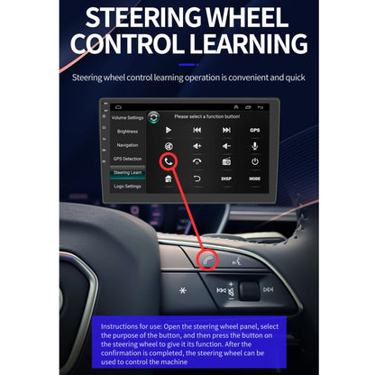 S-9090 9 inch HD Screen Car Android Player GPS Navigation Bluetooth Touch Radio, Support Mirror Link & FM & WIFI & Steering Wheel Control, Style:Standard Version - Car MP3 & MP4 & MP5 by buy2fix | Online Shopping UK | buy2fix