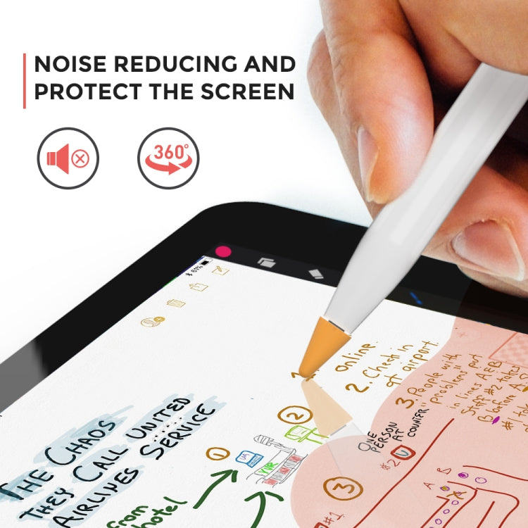 8 PCS / Set Stoyobe Universal Silicone Nib Cap For Apple Pencil 1 / 2(Mixed Colors) by buy2fix