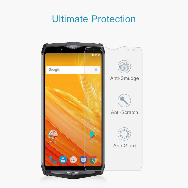 50 PCS 0.26mm 9H 2.5D Tempered Glass Film For Ulefone Power 5 by buy2fix