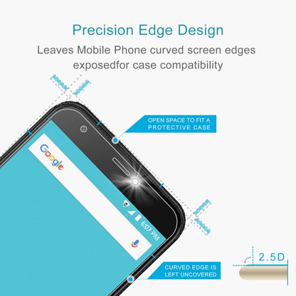 50 PCS 0.26mm 9H 2.5D Tempered Glass Film For Ulefone S7 by buy2fix