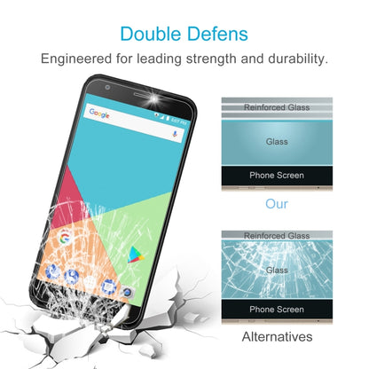 50 PCS 0.26mm 9H 2.5D Tempered Glass Film For Ulefone S7 by buy2fix