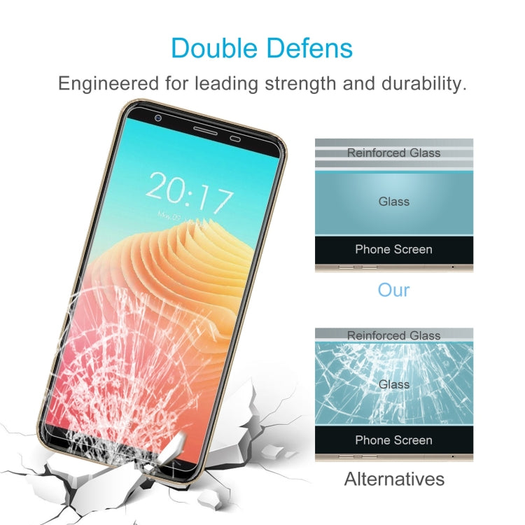 50 PCS 0.26mm 9H 2.5D Tempered Glass Film For Ulefone S9 Pro by buy2fix