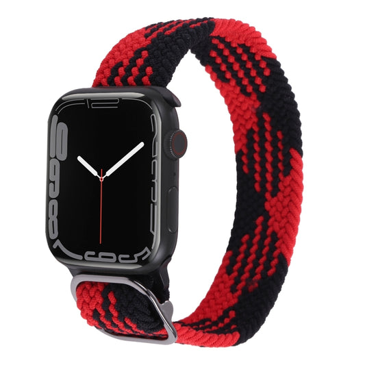 Nylon Braid Strap Watch Band For Apple Watch Ultra 49mm&Watch Ultra 2 49mm / Series 9&8&7 45mm / SE 3&SE 2&6&SE&5&4 44mm / 3&2&1 42mm(27) by buy2fix