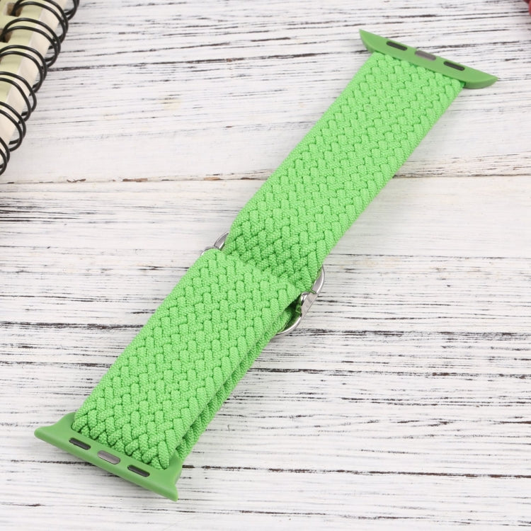 Nylon Braid Strap Watch Band For Apple Watch Ultra 49mm&Watch Ultra 2 49mm / Series 9&8&7 45mm / SE 3&SE 2&6&SE&5&4 44mm / 3&2&1 42mm(33) by buy2fix