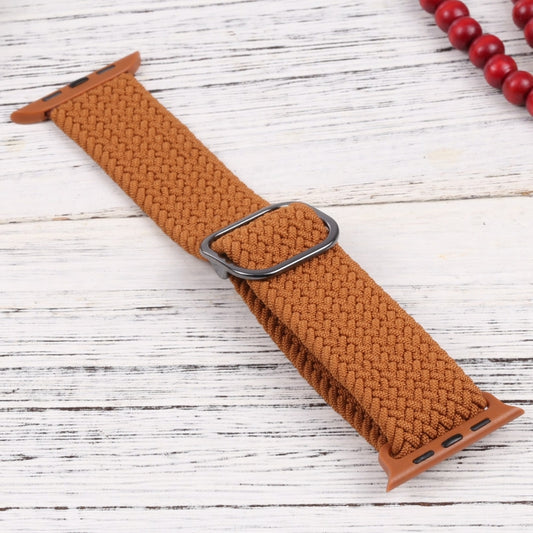 Nylon Braid Strap Watch Band For Apple Watch Ultra 49mm&Watch Ultra 2 49mm / Series 9&8&7 45mm / SE 3&SE 2&6&SE&5&4 44mm / 3&2&1 42mm(34) by buy2fix