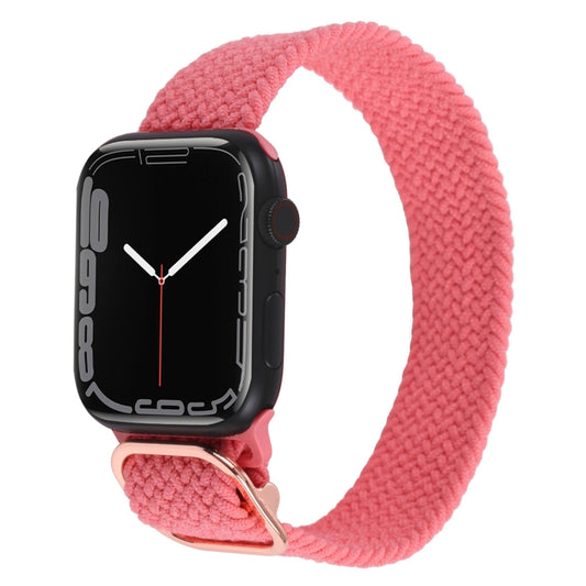 Nylon Braid Strap Watch Band For Apple Watch Ultra 49mm&Watch Ultra 2 49mm / Series 9&8&7 45mm / SE 3&SE 2&6&SE&5&4 44mm / 3&2&1 42mm(35) by buy2fix