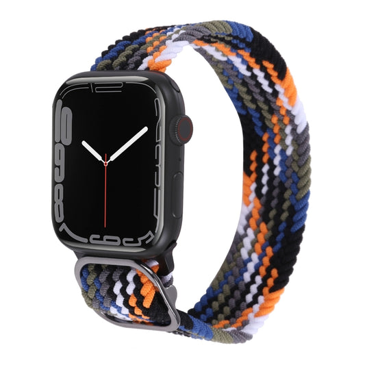 Nylon Braid Strap Watch Band For Apple Watch Ultra 49mm&Watch Ultra 2 49mm / Series 9&8&7 45mm / SE 3&SE 2&6&SE&5&4 44mm / 3&2&1 42mm(39) by buy2fix