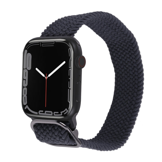 Nylon Braid Strap Watch Band For Apple Watch Ultra 49mm&Watch Ultra 2 49mm / Series 9&8&7 45mm / SE 3&SE 2&6&SE&5&4 44mm / 3&2&1 42mm(45) by buy2fix