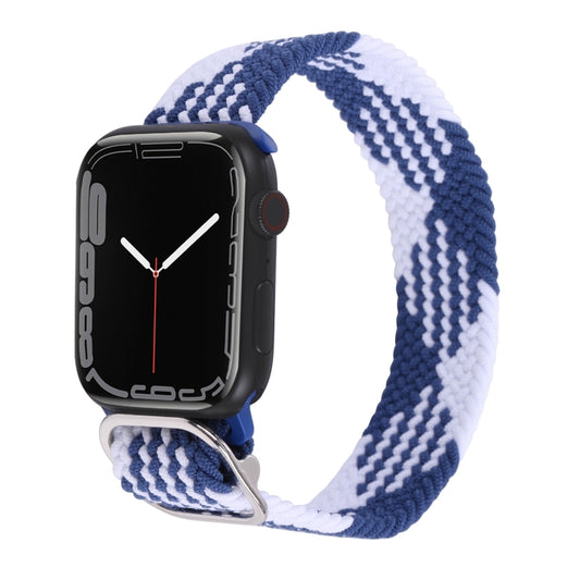 Nylon Braid Strap Watch Band For Apple Watch Ultra 49mm&Watch Ultra 2 49mm / Series 9&8&7 45mm / SE 3&SE 2&6&SE&5&4 44mm / 3&2&1 42mm(46) by buy2fix