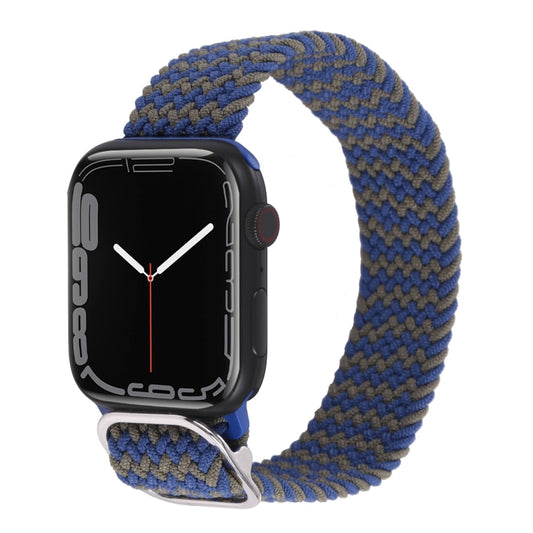 Nylon Braid Strap Watch Band For Apple Watch Ultra 49mm&Watch Ultra 2 49mm / Series 9&8&7 45mm / SE 3&SE 2&6&SE&5&4 44mm / 3&2&1 42mm(48) by buy2fix