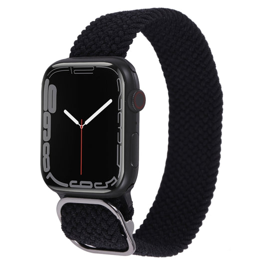Nylon Braid Strap Watch Band For Apple Watch Ultra 49mm&Watch Ultra 2 49mm / Series 9&8&7 45mm / SE 3&SE 2&6&SE&5&4 44mm / 3&2&1 42mm(2) by buy2fix