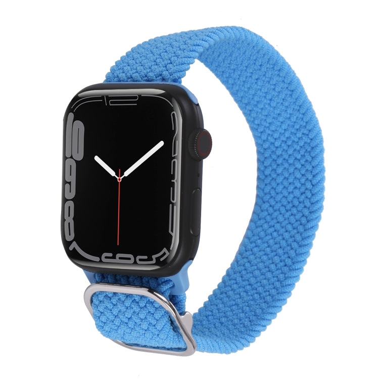 Nylon Braid Strap Watch Band For Apple Watch Ultra 49mm&Watch Ultra 2 49mm / Series 9&8&7 45mm / SE 3&SE 2&6&SE&5&4 44mm / 3&2&1 42mm(54) by buy2fix