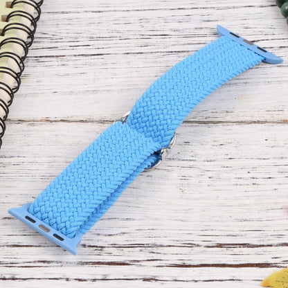 Nylon Braid Strap Watch Band For Apple Watch Ultra 49mm&Watch Ultra 2 49mm / Series 9&8&7 45mm / SE 3&SE 2&6&SE&5&4 44mm / 3&2&1 42mm(54) by buy2fix