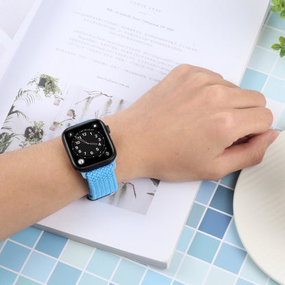 Nylon Braid Strap Watch Band For Apple Watch Ultra 49mm&Watch Ultra 2 49mm / Series 9&8&7 45mm / SE 3&SE 2&6&SE&5&4 44mm / 3&2&1 42mm(54) by buy2fix