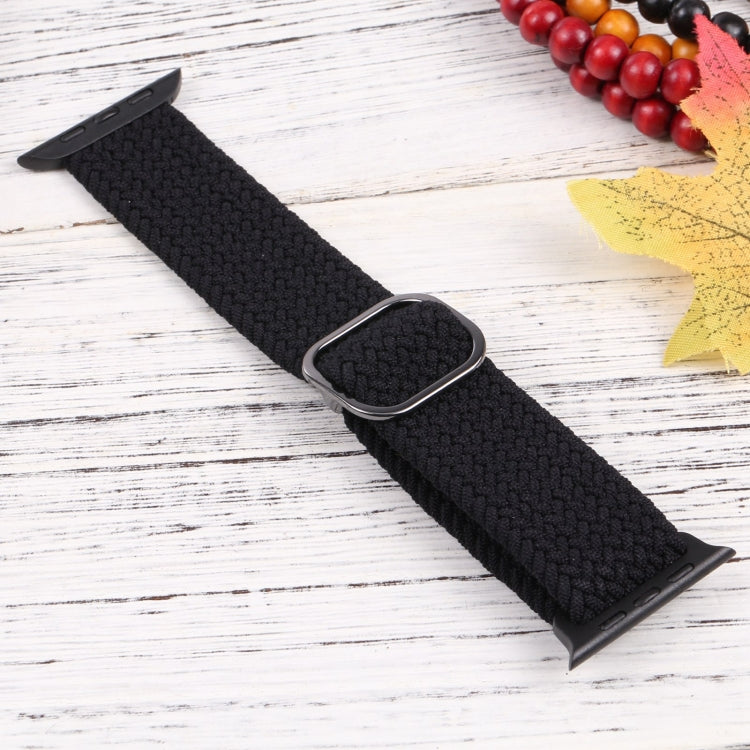 Nylon Braid Strap Watch Band For Apple Watch Ultra 49mm&Watch Ultra 2 49mm / Series 9&8&7 45mm / SE 3&SE 2&6&SE&5&4 44mm / 3&2&1 42mm(2) by buy2fix