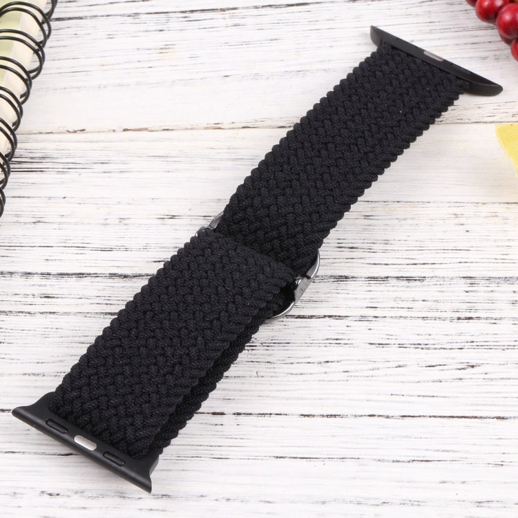Nylon Braid Strap Watch Band For Apple Watch Ultra 49mm&Watch Ultra 2 49mm / Series 9&8&7 45mm / SE 3&SE 2&6&SE&5&4 44mm / 3&2&1 42mm(2) by buy2fix