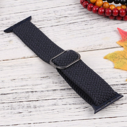 Nylon Braid Strap Watch Band For Apple Watch Ultra 49mm&Watch Ultra 2 49mm / Series 9&8&7 45mm / SE 3&SE 2&6&SE&5&4 44mm / 3&2&1 42mm(4) by buy2fix