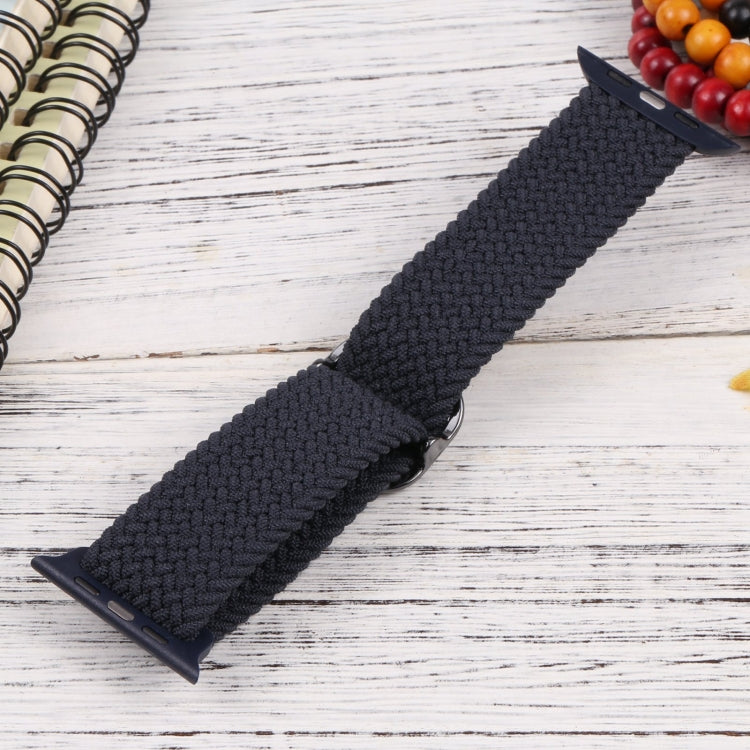 Nylon Braid Strap Watch Band For Apple Watch Ultra 49mm&Watch Ultra 2 49mm / Series 9&8&7 45mm / SE 3&SE 2&6&SE&5&4 44mm / 3&2&1 42mm(4) by buy2fix