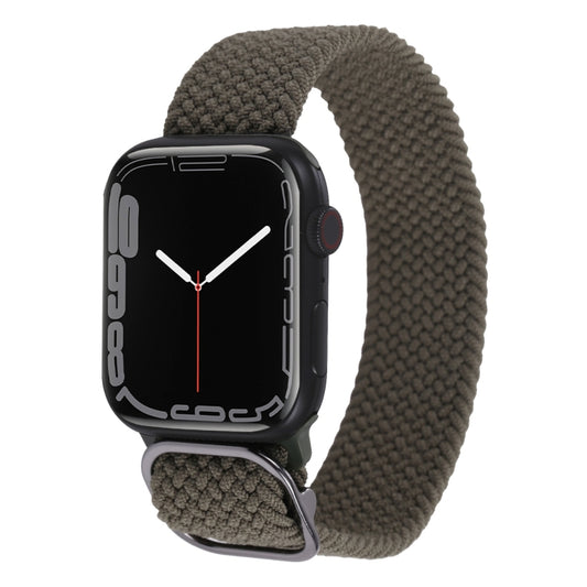 Nylon Braid Strap Watch Band For Apple Watch Ultra 49mm&Watch Ultra 2 49mm / Series 9&8&7 45mm / SE 3&SE 2&6&SE&5&4 44mm / 3&2&1 42mm(5) by buy2fix