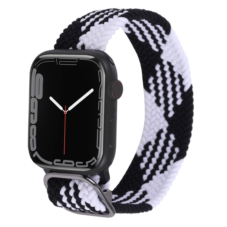 Nylon Braid Strap Watch Band For Apple Watch Ultra 49mm&Watch Ultra 2 49mm / Series 9&8&7 45mm / SE 3&SE 2&6&SE&5&4 44mm / 3&2&1 42mm(6) by buy2fix