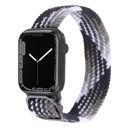 Nylon Braid Strap Watch Band For Apple Watch Ultra 49mm&Watch Ultra 2 49mm / Series 9&8&7 45mm / SE 3&SE 2&6&SE&5&4 44mm / 3&2&1 42mm(8) by buy2fix