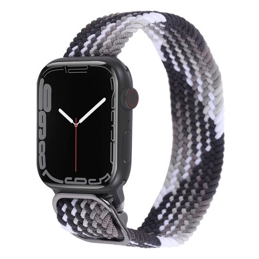 Nylon Braid Strap Watch Band For Apple Watch Ultra 49mm&Watch Ultra 2 49mm / Series 9&8&7 45mm / SE 3&SE 2&6&SE&5&4 44mm / 3&2&1 42mm(8) by buy2fix