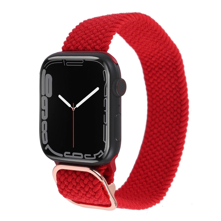 Nylon Braid Strap Watch Band For Apple Watch Ultra 49mm&Watch Ultra 2 49mm / Series 9&8&7 45mm / SE 3&SE 2&6&SE&5&4 44mm / 3&2&1 42mm(9) by buy2fix
