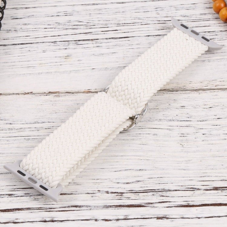 Nylon Braid Strap Watch Band For Apple Watch Ultra 49mm&Watch Ultra 2 49mm / Series 9&8&7 45mm / SE 3&SE 2&6&SE&5&4 44mm / 3&2&1 42mm(12) by buy2fix