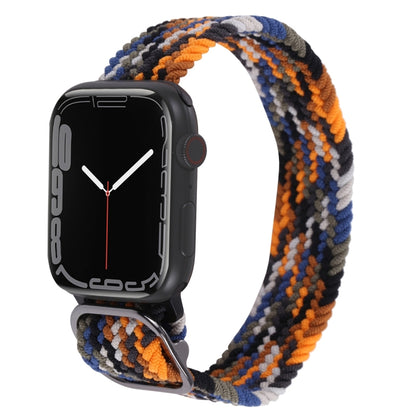 Nylon Braid Strap Watch Band For Apple Watch Ultra 49mm&Watch Ultra 2 49mm / Series 9&8&7 45mm / SE 3&SE 2&6&SE&5&4 44mm / 3&2&1 42mm(16) by buy2fix