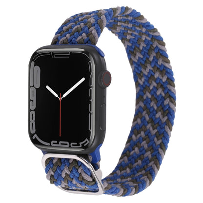 Nylon Braid Strap Watch Band For Apple Watch Ultra 49mm&Watch Ultra 2 49mm / Series 9&8&7 45mm / SE 3&SE 2&6&SE&5&4 44mm / 3&2&1 42mm(17) by buy2fix