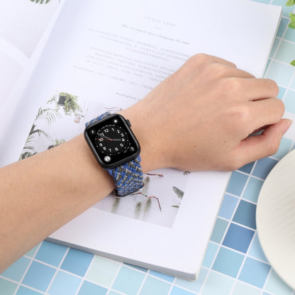 Nylon Braid Strap Watch Band For Apple Watch Ultra 49mm&Watch Ultra 2 49mm / Series 9&8&7 45mm / SE 3&SE 2&6&SE&5&4 44mm / 3&2&1 42mm(17) by buy2fix