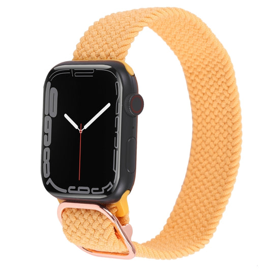 Nylon Braid Strap Watch Band For Apple Watch Ultra 49mm&Watch Ultra 2 49mm / Series 9&8&7 45mm / SE 3&SE 2&6&SE&5&4 44mm / 3&2&1 42mm(22) by buy2fix
