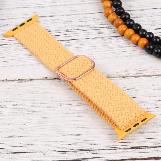 Nylon Braid Strap Watch Band For Apple Watch Ultra 49mm&Watch Ultra 2 49mm / Series 9&8&7 45mm / SE 3&SE 2&6&SE&5&4 44mm / 3&2&1 42mm(22) by buy2fix